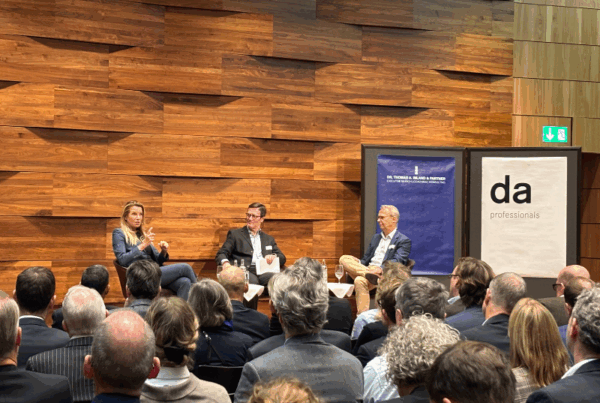 Unternehmensnachfolge KMU - Podiumsdiskussion von da professionals